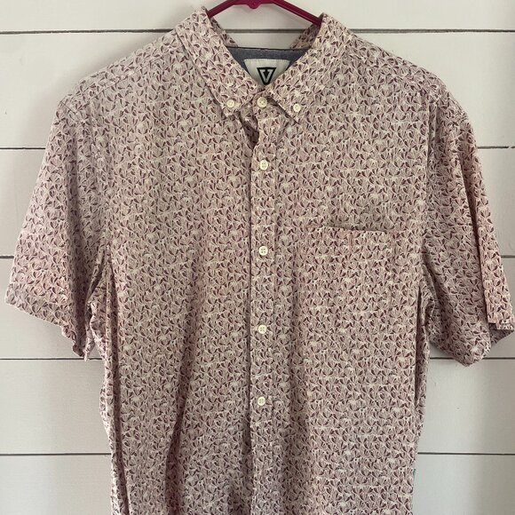 Men's Vissla Button Down - Like Brand New - Picture 1 of 3